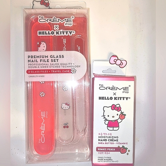 The Creme Shop x Hello Kitty Hand Creme & Glass Nail File Gift Set - Picture 1 of 7